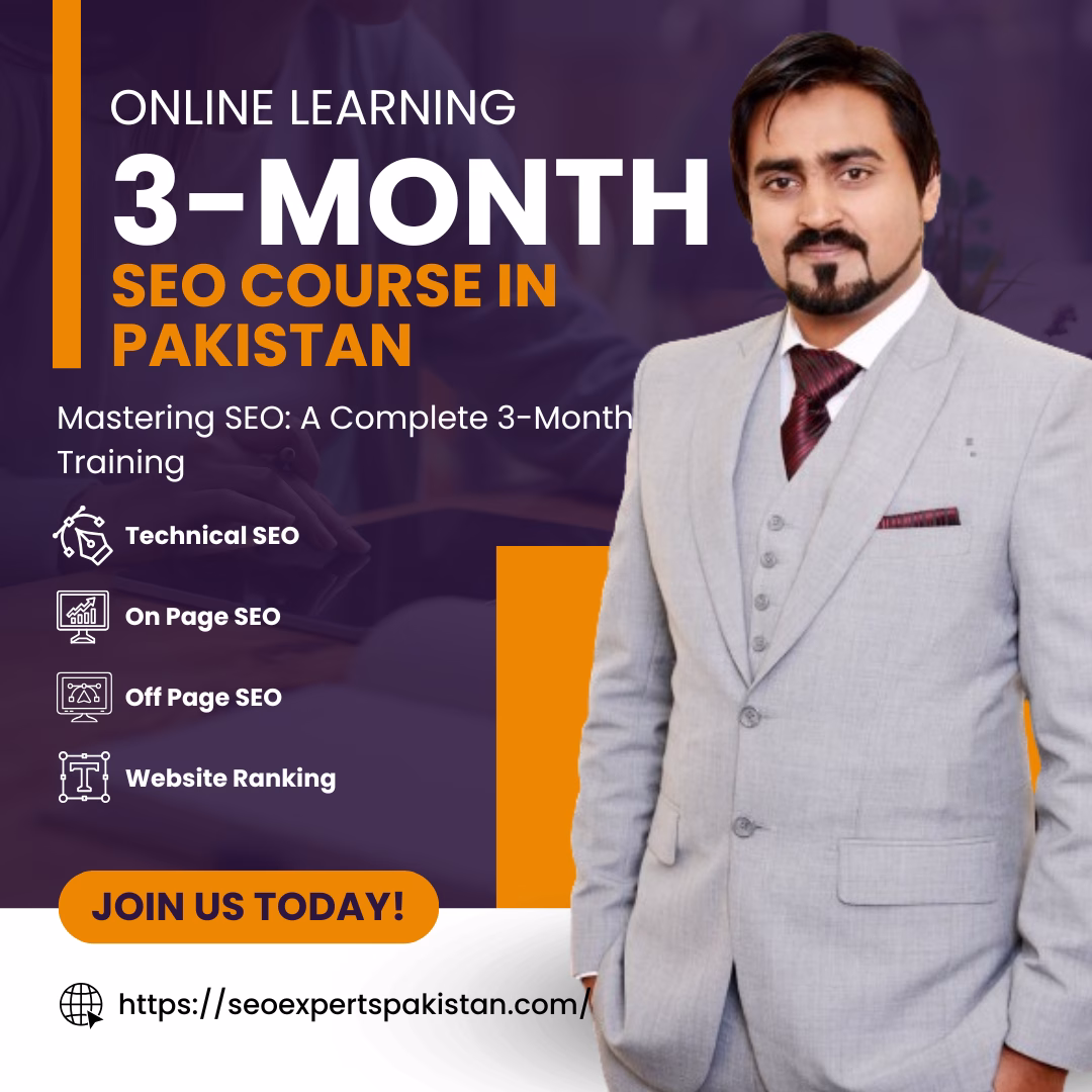 3-Month SEO Course in Pakistan