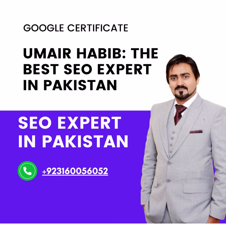 Umair Habib: The Best SEO Expert in Pakistan 144 character